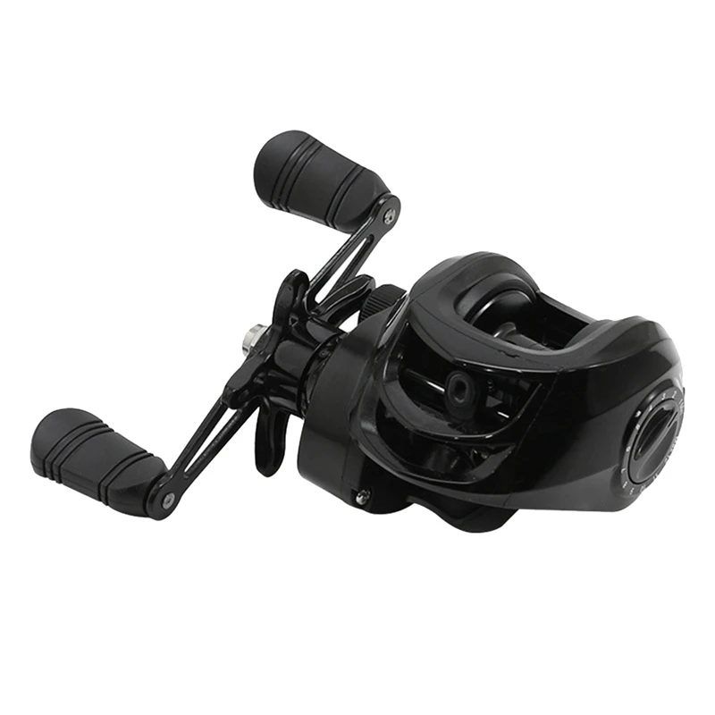 Fishing Baitcasting Reel 18+1 Shaft 7.2:1 High Gear Metal Line Cup Sea Jig Wheel Right Hand