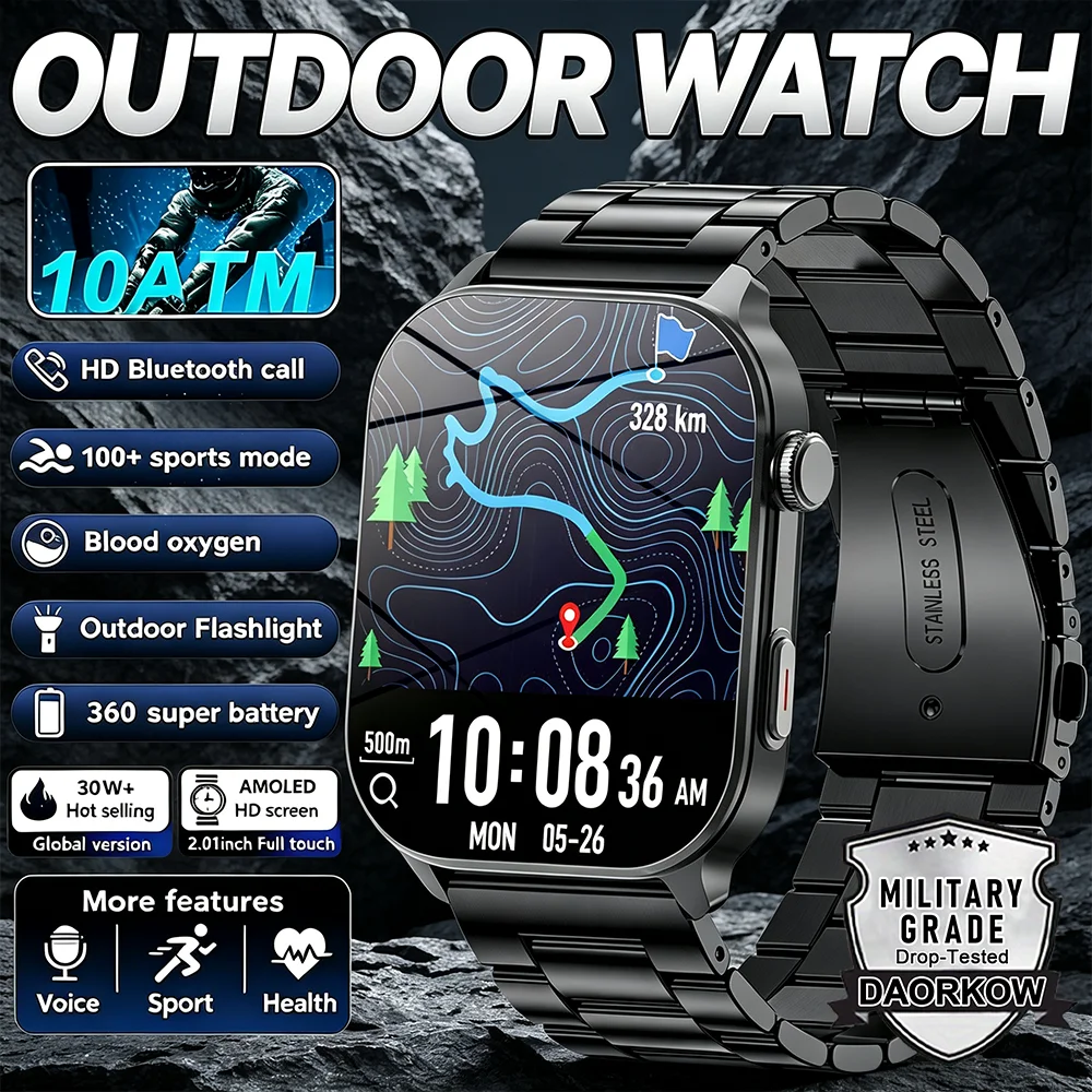 Heart Rate Gps Watch - 2026 NUOVO Smartwatch GPS Schermo da