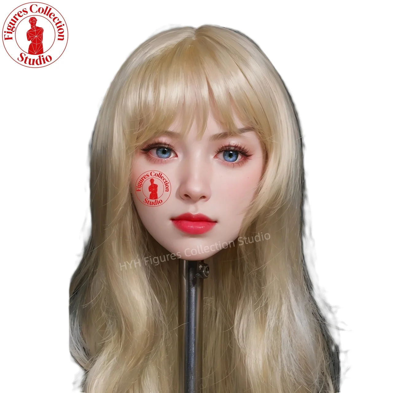 

Манекен головы Studio Makeup Head HYH-THB-KX-0052 в натуральную величину, интерфейс M16, для причесок, украшений, фотографии