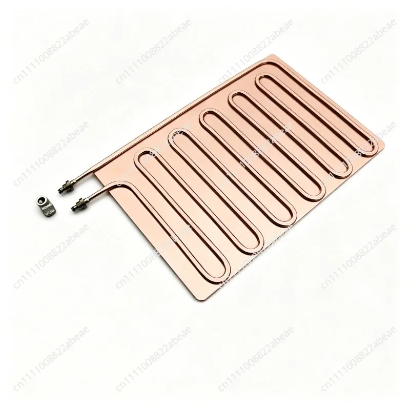 Tablet phone copper heat dissipation water cooling sheet semiconductor liquid DIY water cooling