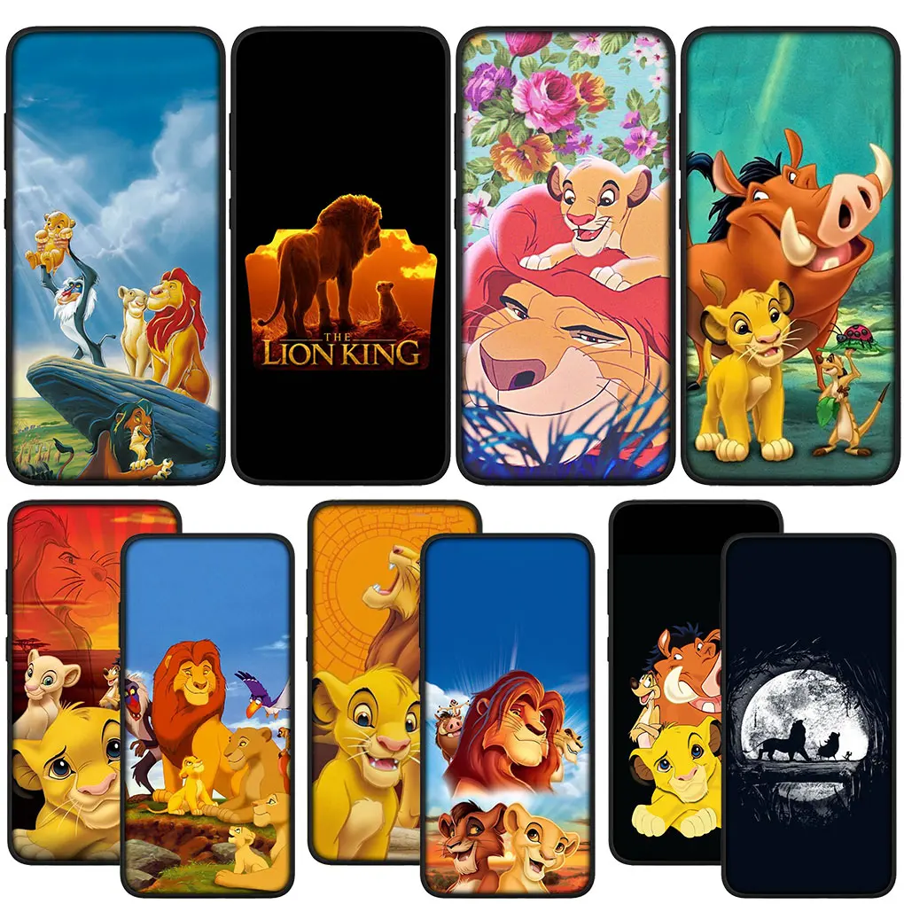 Мягкий чехол для телефона The Lion King Simba Pumbaa для Samsung Galaxy S23 S22 Ultra S21 S20 Fe S8 Plus A12 A13 A21S A71, силиконовый чехол