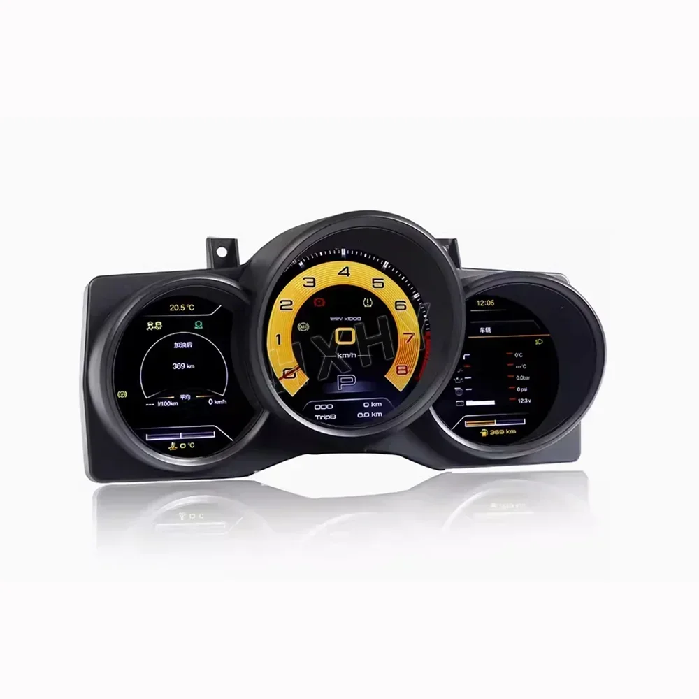 Best HXHY New LCD Car Digital Cluster Instrument CockPit Speed Meter Dashboard Meter Screen For Macan Boxster 982 2014-2023