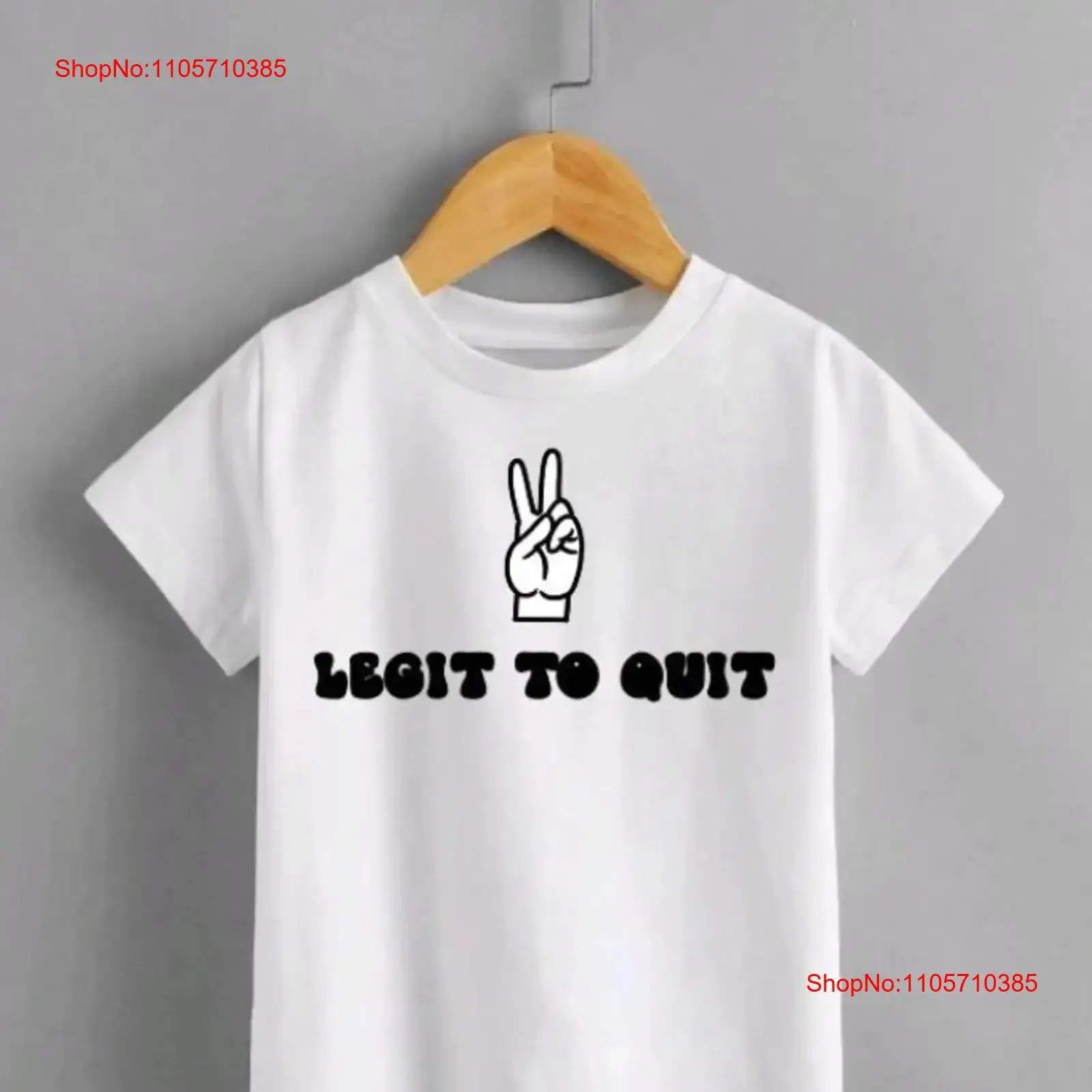 2 legit to quit T shirt birthday second TAXES INCLUDED in sales priceTAXES price vintage Washed Slightly Top For Everyday Wear