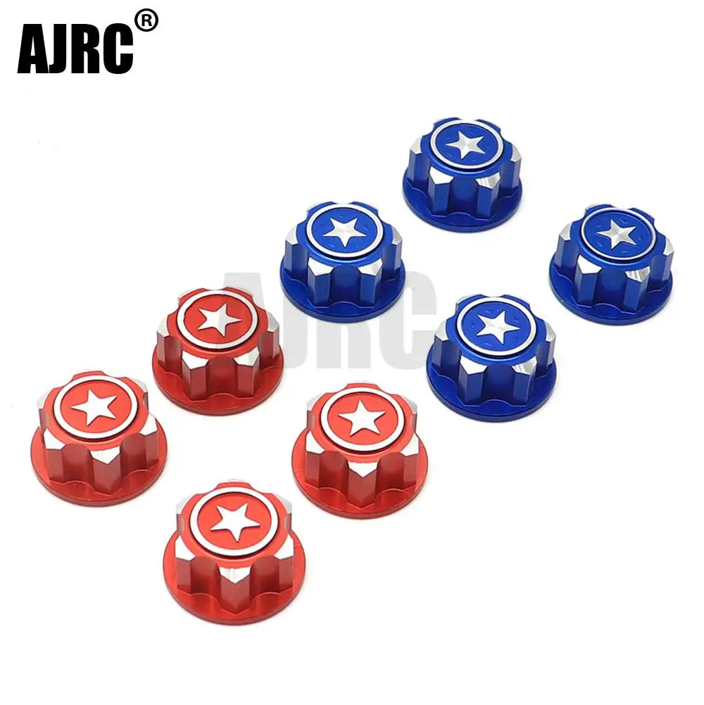 

Metal 17mm Hex Wheel Mount Nuts Set For Trax X-maxx Summit E-rove Rc Car Parts