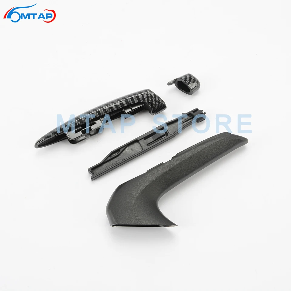 MTAP Carbon Fiber Handbrake Lever Parking Brake Grip Handle For HONDA CIVIC 2006-2011 Sedan Coupe FA1 FD1 FD2 FD6 LHD Model