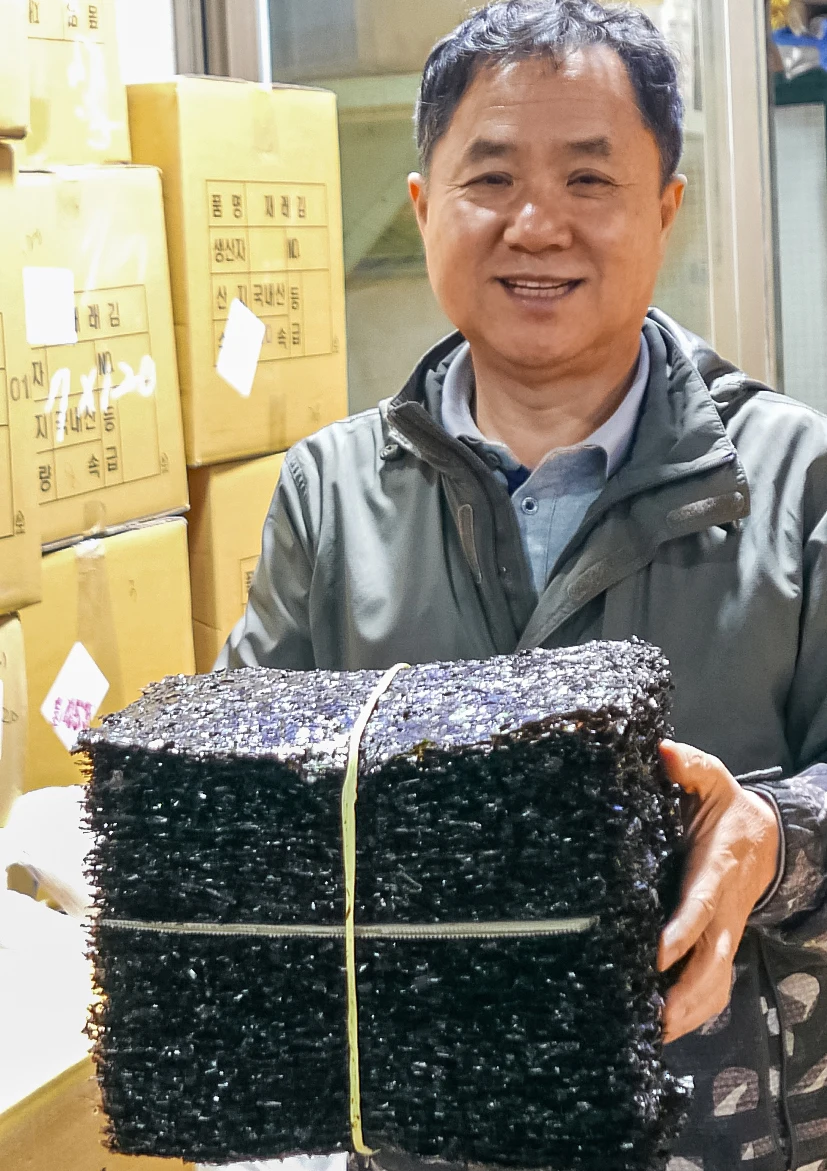 الأعشاب البحرية المحلية الجافة المتبلة المجففة 100 ورقة جودة جيدة مقرمشة النبيلة الخام ساحة المعركة العروض الخاصة