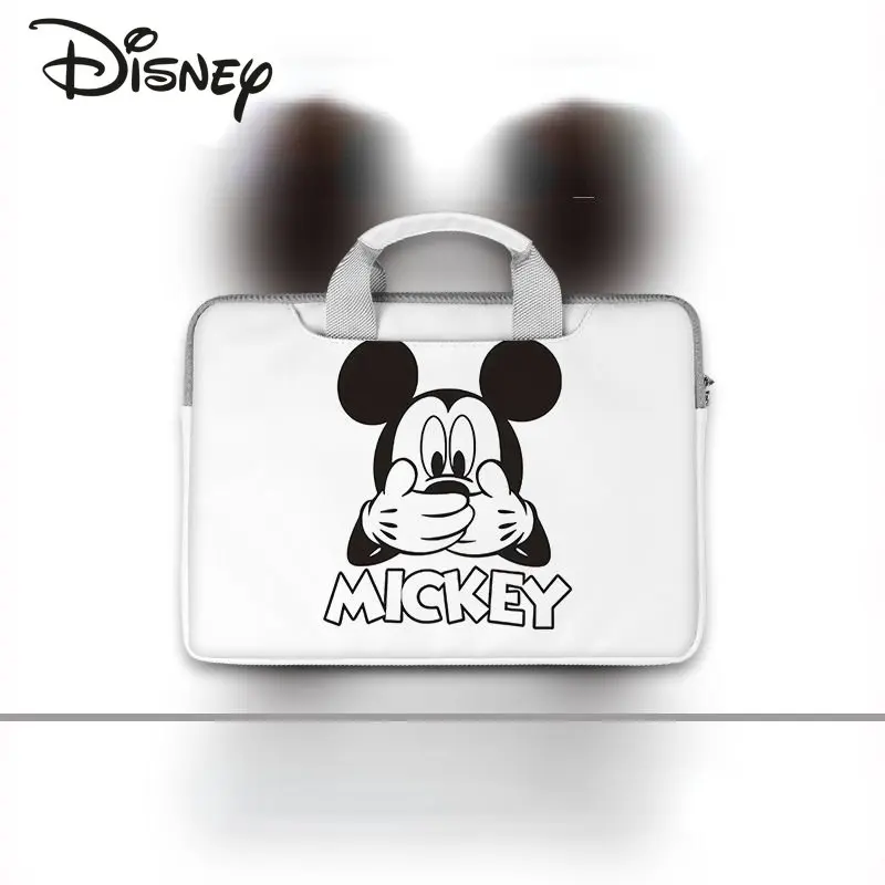 Disney New Women\'s Computer Bag Fashionable High Quality Portable Laptop Bag Cartoon Casual Multi Functional Men\'s Handbag