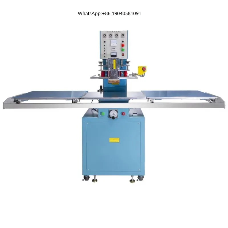 5Kw Semi-Automatic Push Disk Type Car Mat Carpet Embossing High Frequency Welding Machine