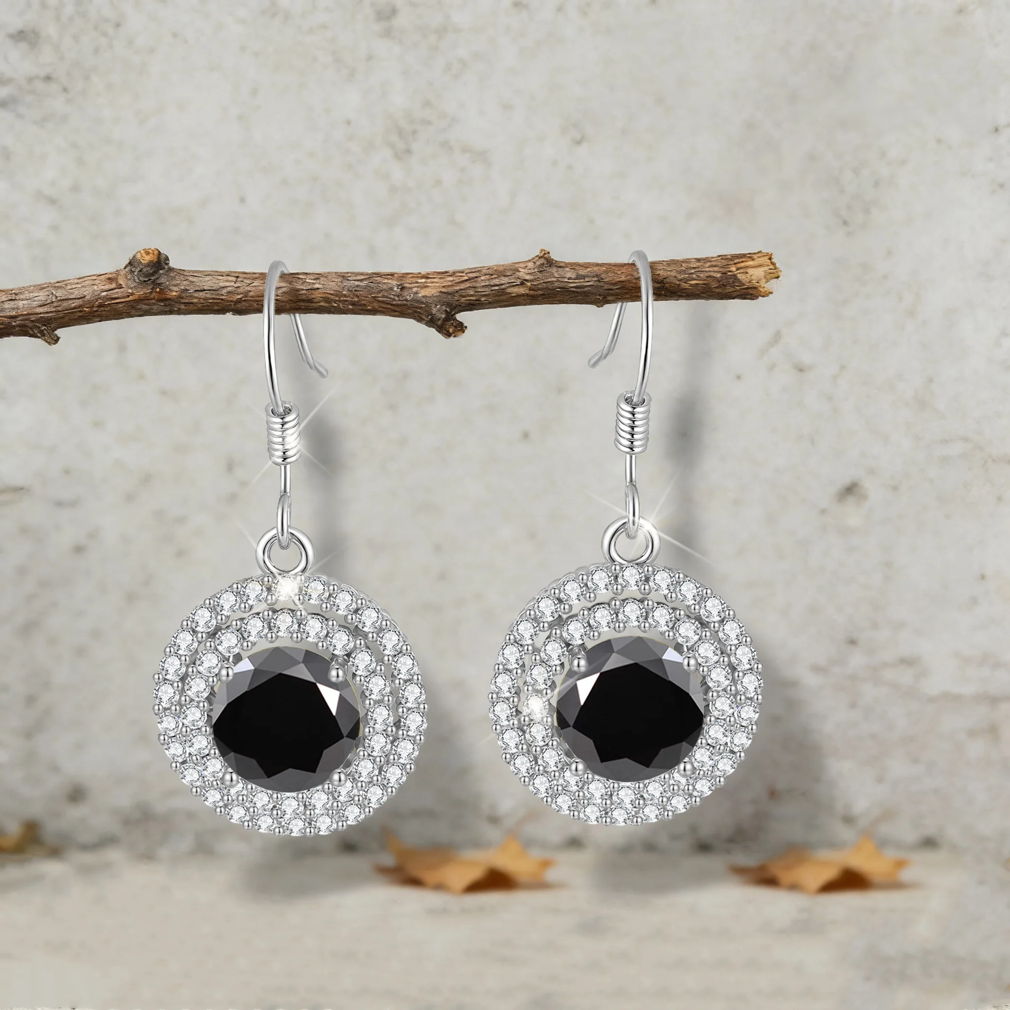 LAMVOICE Valentinstag, Geschenk für Tochter, 4 Karat Zirkonia, hypoallergene Ohrringe, Schmuck für Damen, Designer-Artikel von hoher Qualität