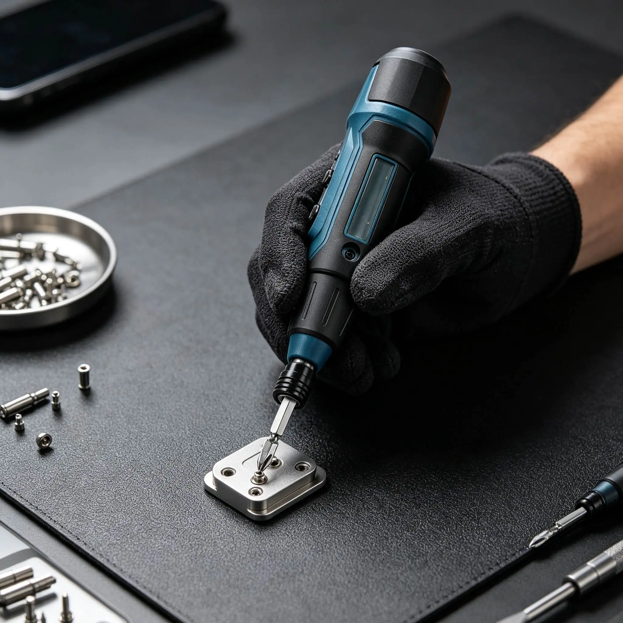 3.6V Rechargeable Cordless Electric Screwdriver With LED Light USB Charging Forward Reverse FOR Impact Driver