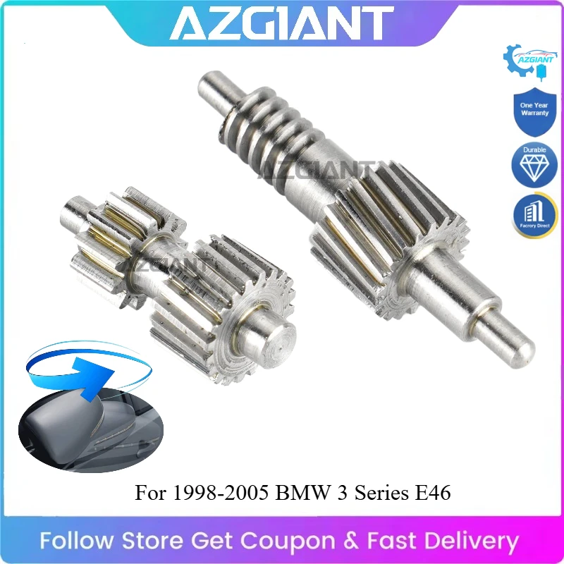 

AZGIANT for 1998-2005 BMW 3 Series E46 Power Side Rearview Mirrors Auto Folding Actuator Repair Inner Gear Set Replace Brand New