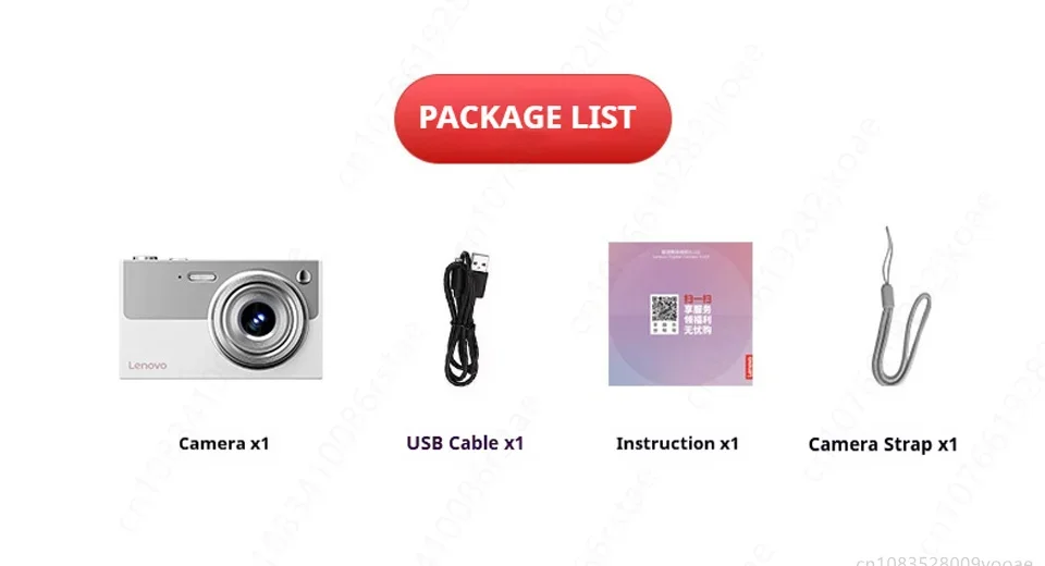 Lenovo XJ22 4K Digitalkamera 1000mAh 64MP HD Schüler-CCD-Kamera mit Anti-Shake-Funktion 2,8-Zoll-Bildschirm Selfie-Kamera für Kinder und Erwachsene Geschenk – Detail 10