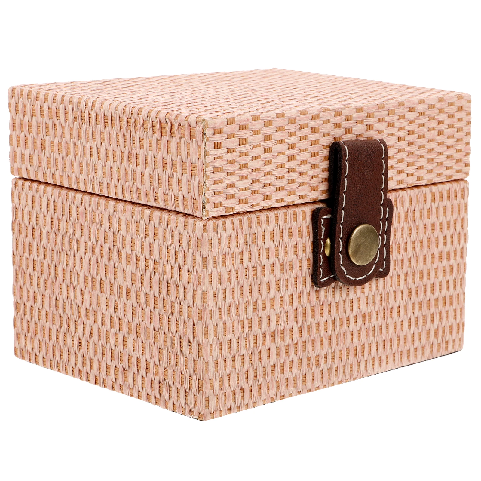 

Storage Box Cases for Jewelry Decorative with Cover Wood Rustic Organizer