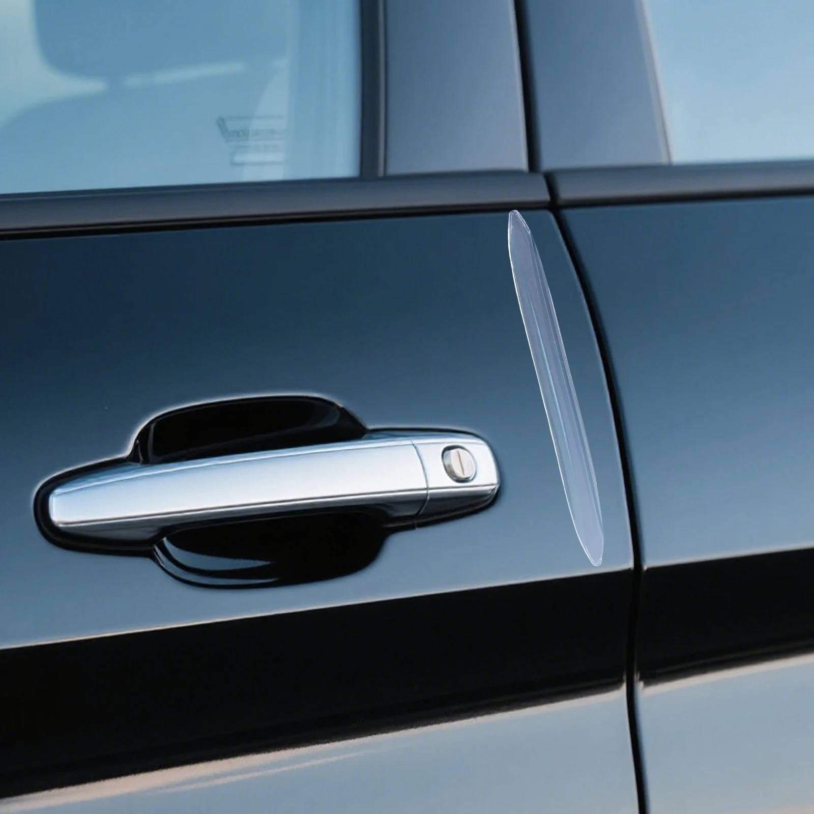 

12pcs Invisible Car Door Edge Guards Universal Anti-Collision Strips Strong Adhesion Protection Stickers For Suv Pickup Truck Rv