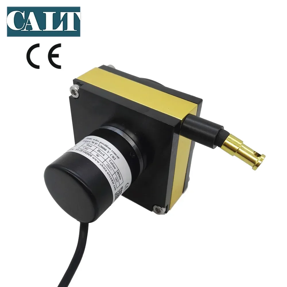 2025 0~10V output Draw wire encoder position displacement sensor 500mm 1000mm 2000mm 3000mm CWP-S2000V