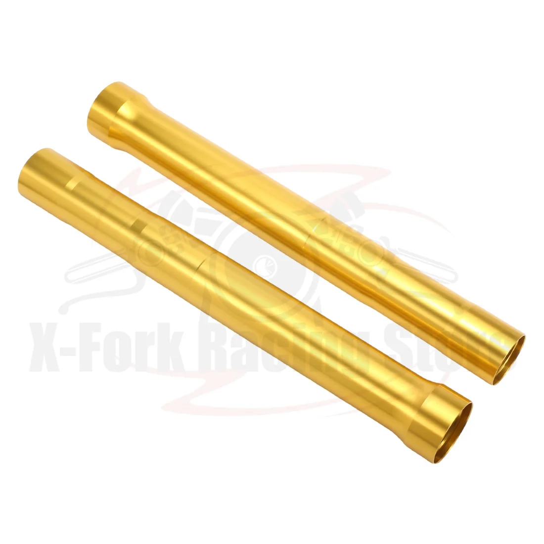 Gold Front Fork Outer Tubes Pipes Pair For DUCATI Monster 1200 S 2014-2021 Monster 1200 S Stripes 2015-2016 494mm