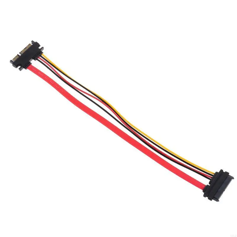 

A9LF 30cm / 11.81inch 22-pin 15 + 7 Pin Extension Cable for Data and Power