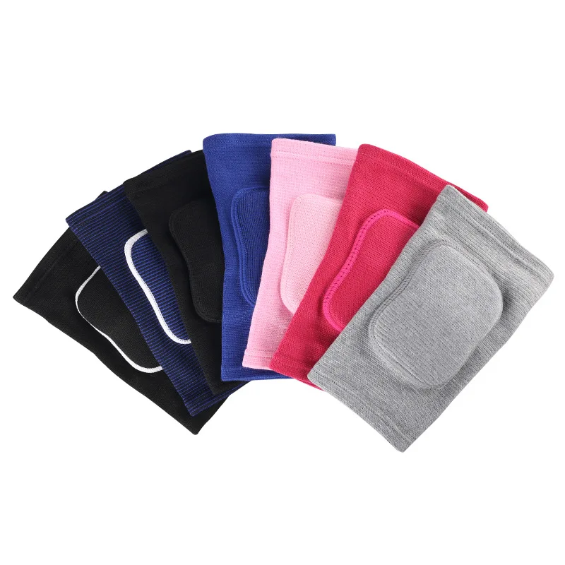 1Pair Elastic Elbow Pads Thickened Sponge Elbow Protectors Knee Guard Breathable Dancing Basketball Volleyball Arm Sleeve Pads