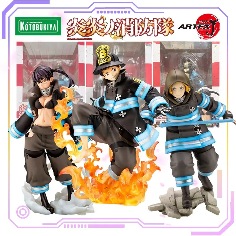 Kotobukiya Original Artfx J Series Flame Fire Brigade Huan Guda Senluo Ri Xia
