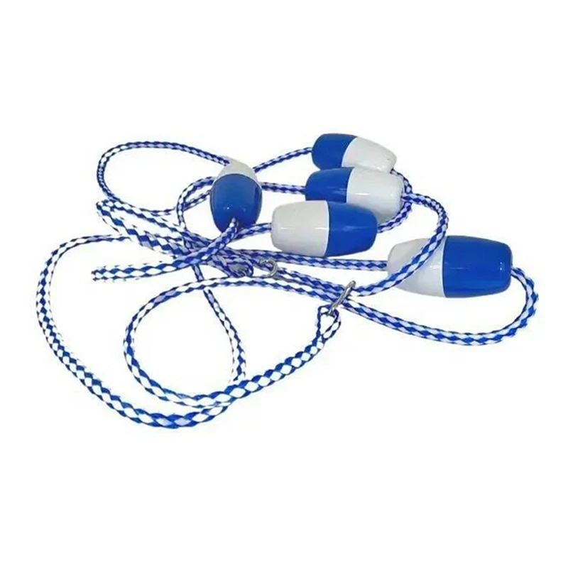 Safety Float Line,Swimming Pool Safety Separation Rope Float Rope Lanes Line Swimming Pool Equipment(5m)-A51M