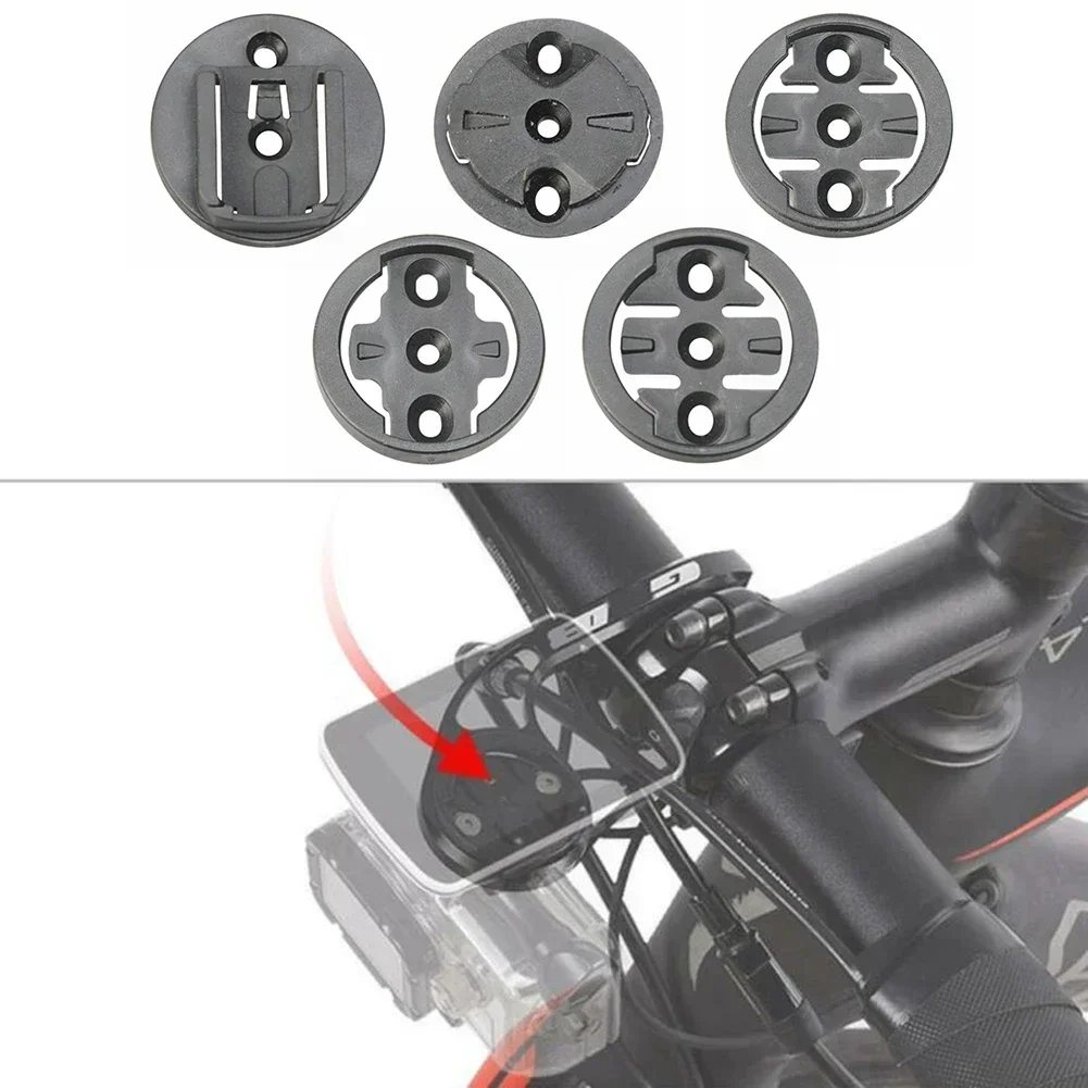 

Bicycle Stem Extension Bracket Adapter Computers Fixed Base With Screws For GARMIN For Bryton Catey Replacement Accessories