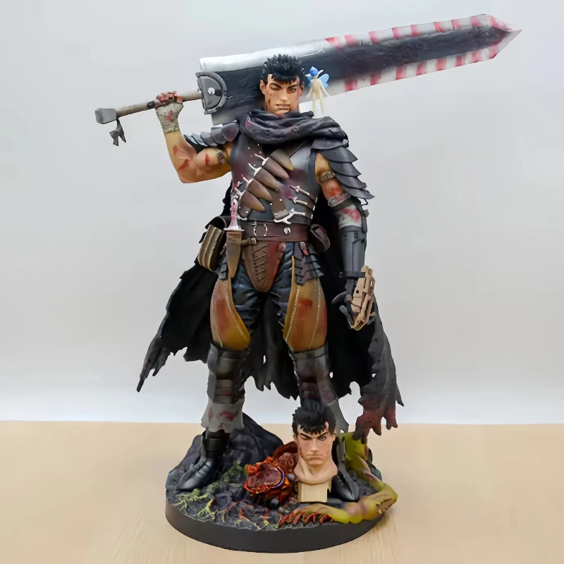 

Новая версия фигурки Берсерка Гатса в образе Черного Мечника с сменными элементами, коллекционная игрушка, настольное украшение