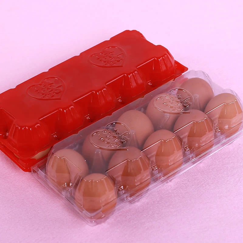5PCS Anti Pressure And Anti Drop Egg Packaging Boxes Disposable Transparent Egg Box Shockproof Plastic Egg Protection Tray image 6