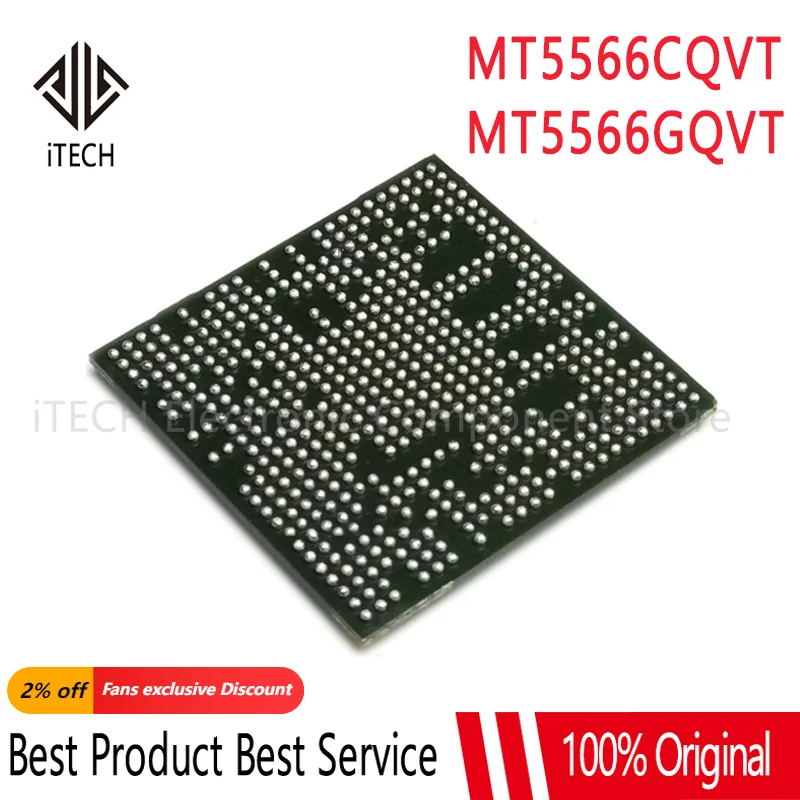 1pcs 100% New MT5566CQVT MT5566GQVT MT5566CQVT-BCAH MT5566GQVT-BCAH BGA Chipset