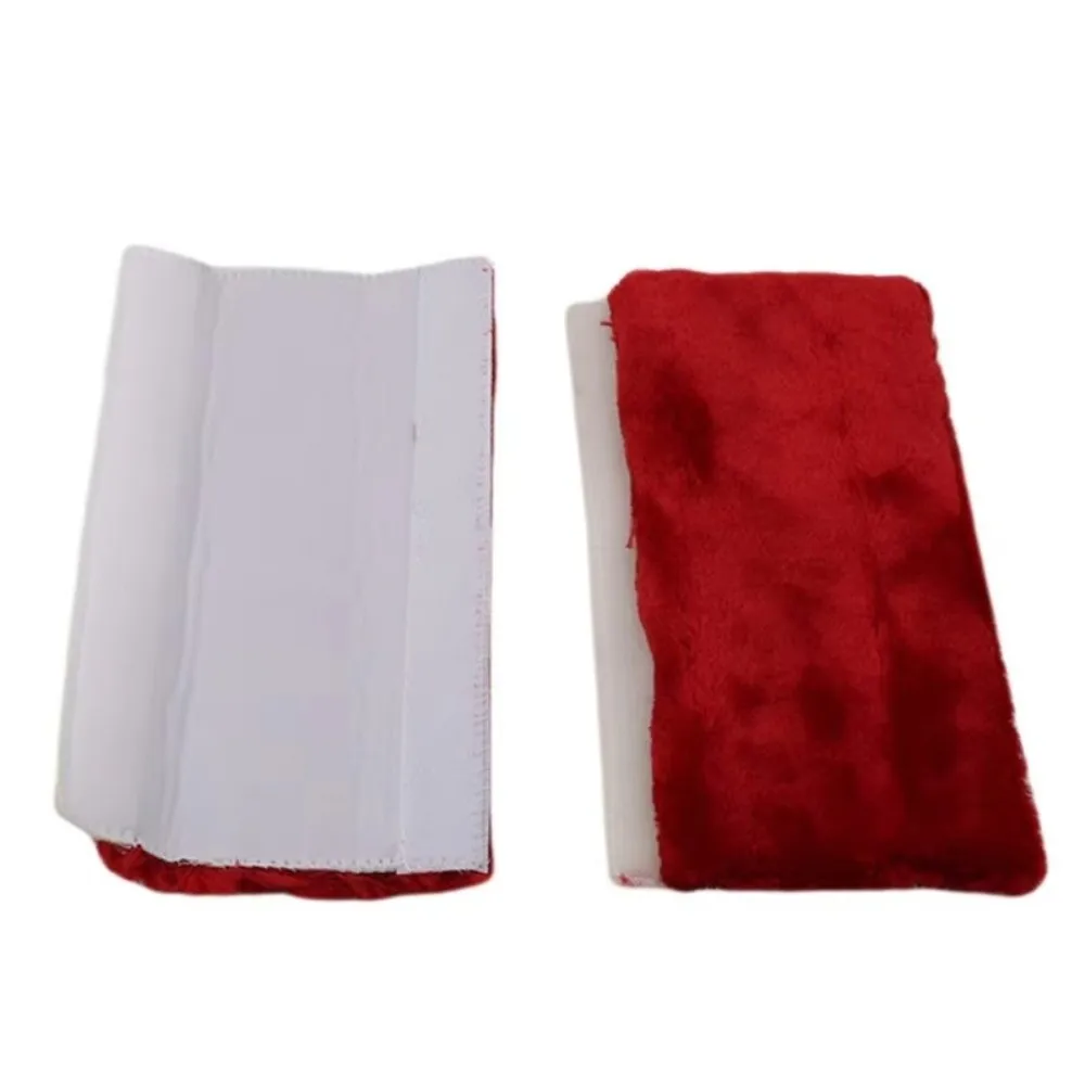 2pcs Comfortable Soft Velvet Seat Belt Covers Anti-Slip Universal Velvet Shoulder Pads Portable Seat Belt Pads For Adults Youth