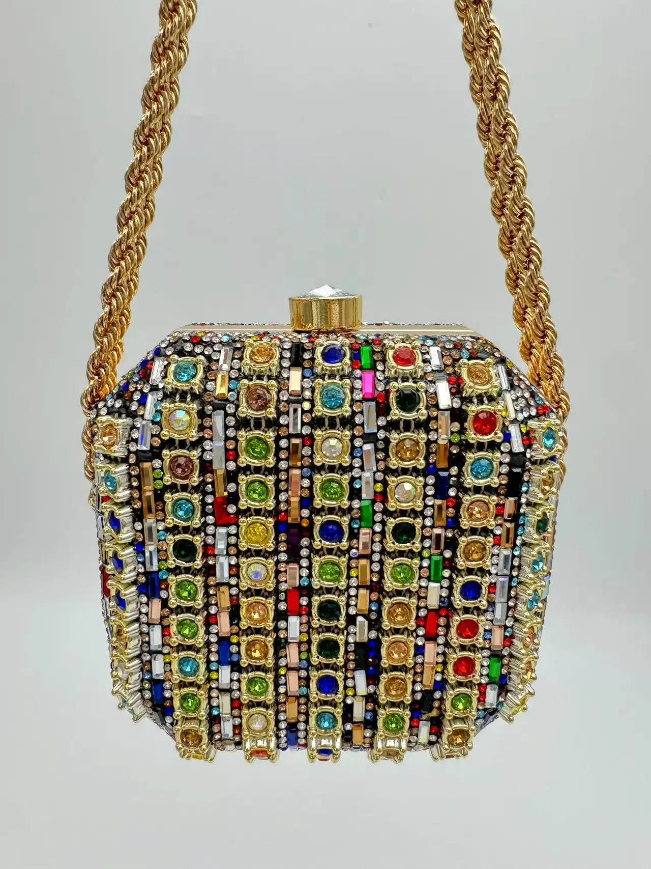Fashion Dinner Bag, New Pearl Button Handbag, Formal Bag Shell, Chain Bag, Crossbody Bag, Women's Bag, Bride's Bag