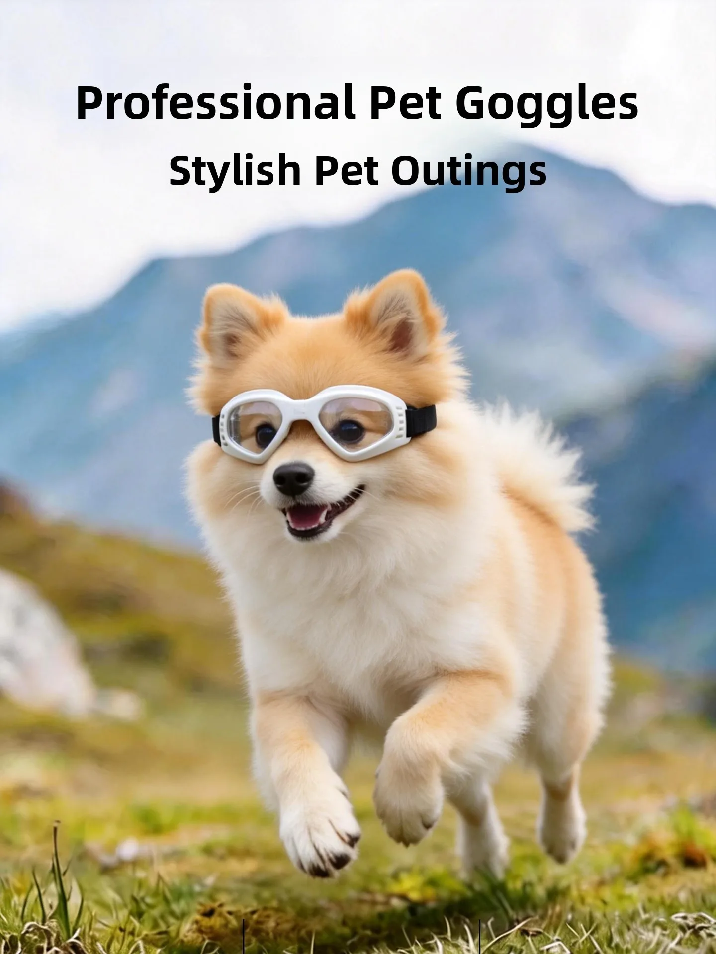 

Pet Sunglasses for Dogs Outdoor Windproof Sandproof UV Protection Travel Glasses Large Medium Small Dogs Poodle Bichon Frise