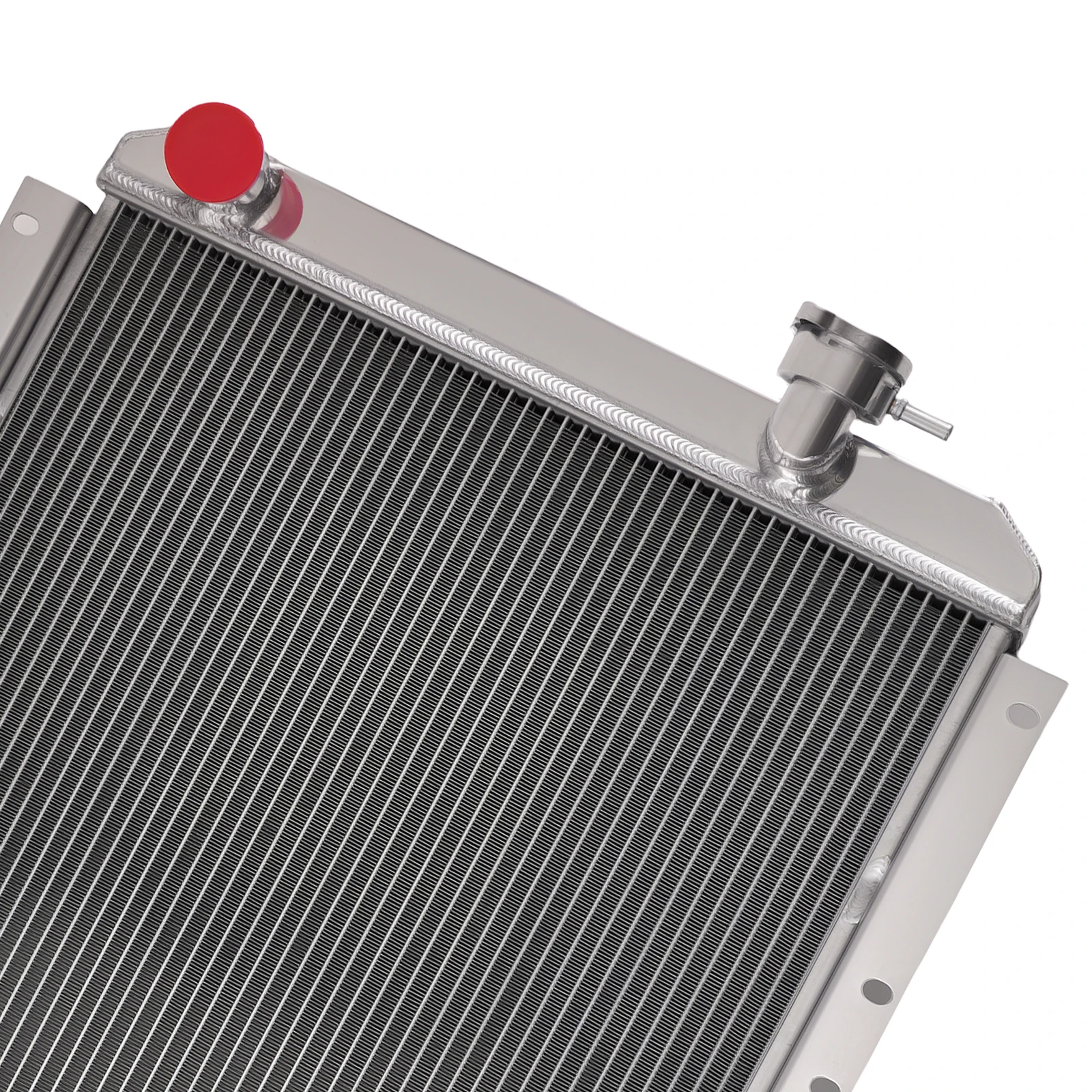 Radiator 3 Row Aluminum Down Flow for Toyota Landcruiser FJ40 4.2L V6 1958-1984