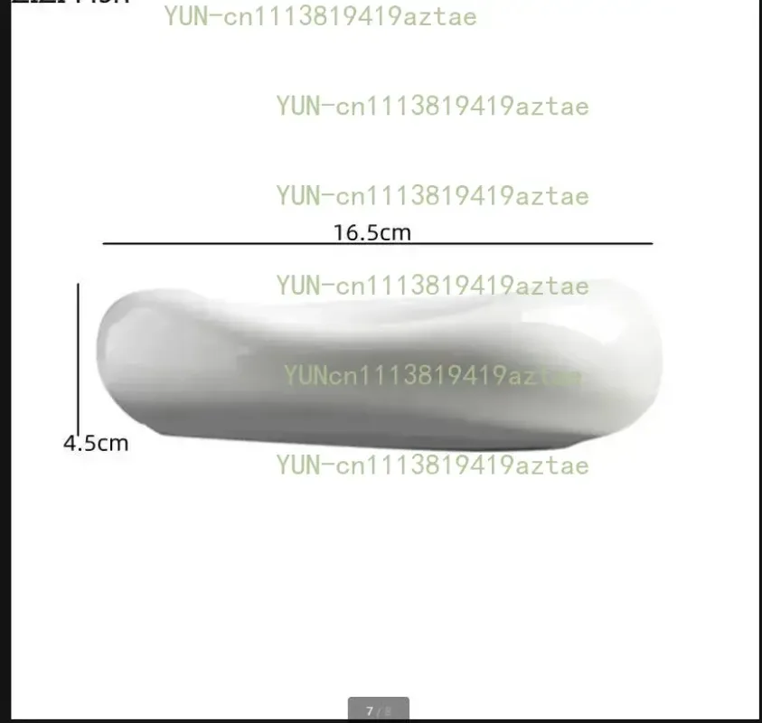 Irregular Shaped Ceramic Plate Modern Food Decoration Main Dish Restaurant Dessert Steak Home Kitchen Tableware