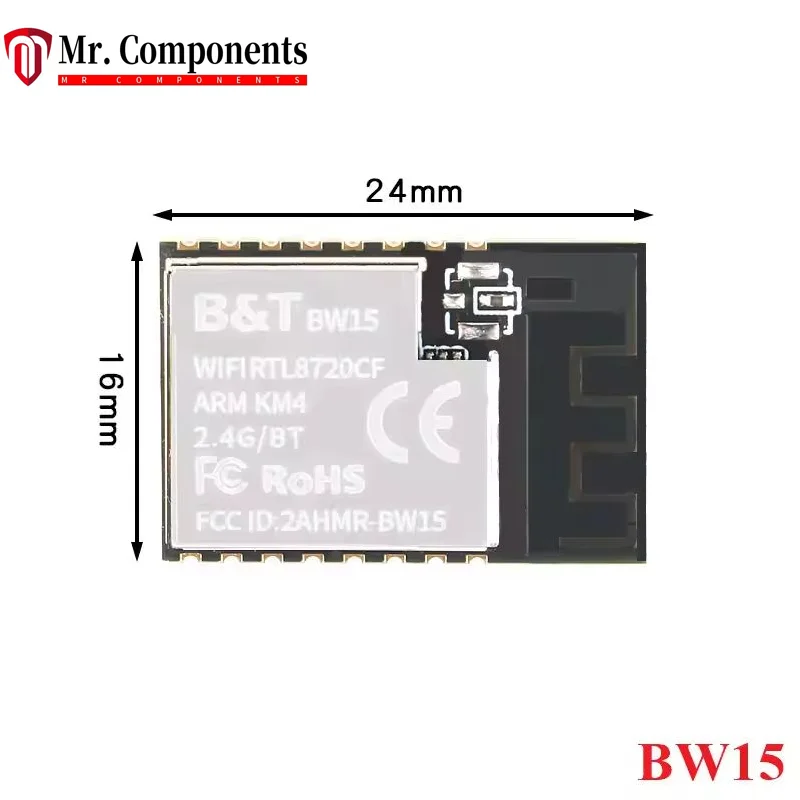 1PCS BW16 RTL8720DN BW14 BW15 RTL8720CF BW18 Development Board Kit NodeMCU Bluetooth-compatible BLE 4.2 5.0 WIFI Wireless Module