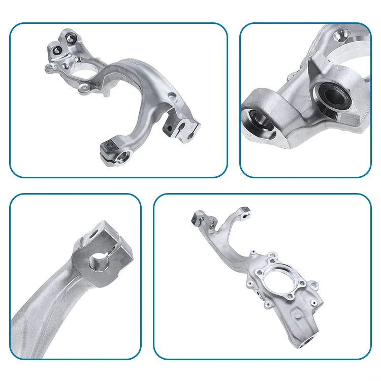 Steering System Steering Knuckle for  A6 Quattro 2005-2011 S6 2007-2011 Front Left & Right OEM 4F0407253H 4F0 407 253 H