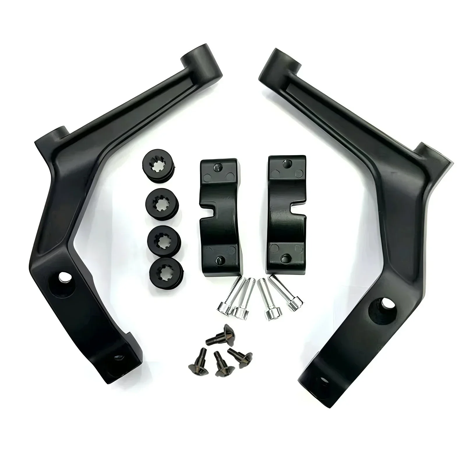 

Applicable to Haojue TR300plus modified front windshield heightened glass urban travel version accessories chest protection wind