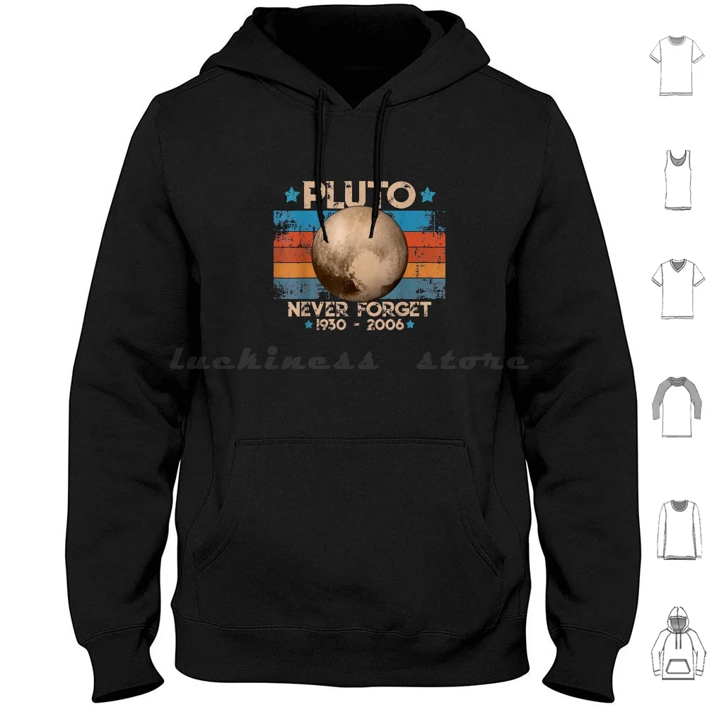 Never Forget Retro Style Funny Space Science Hoodie cotton Long Sleeve Memory Space Save Never Forget Old School Never