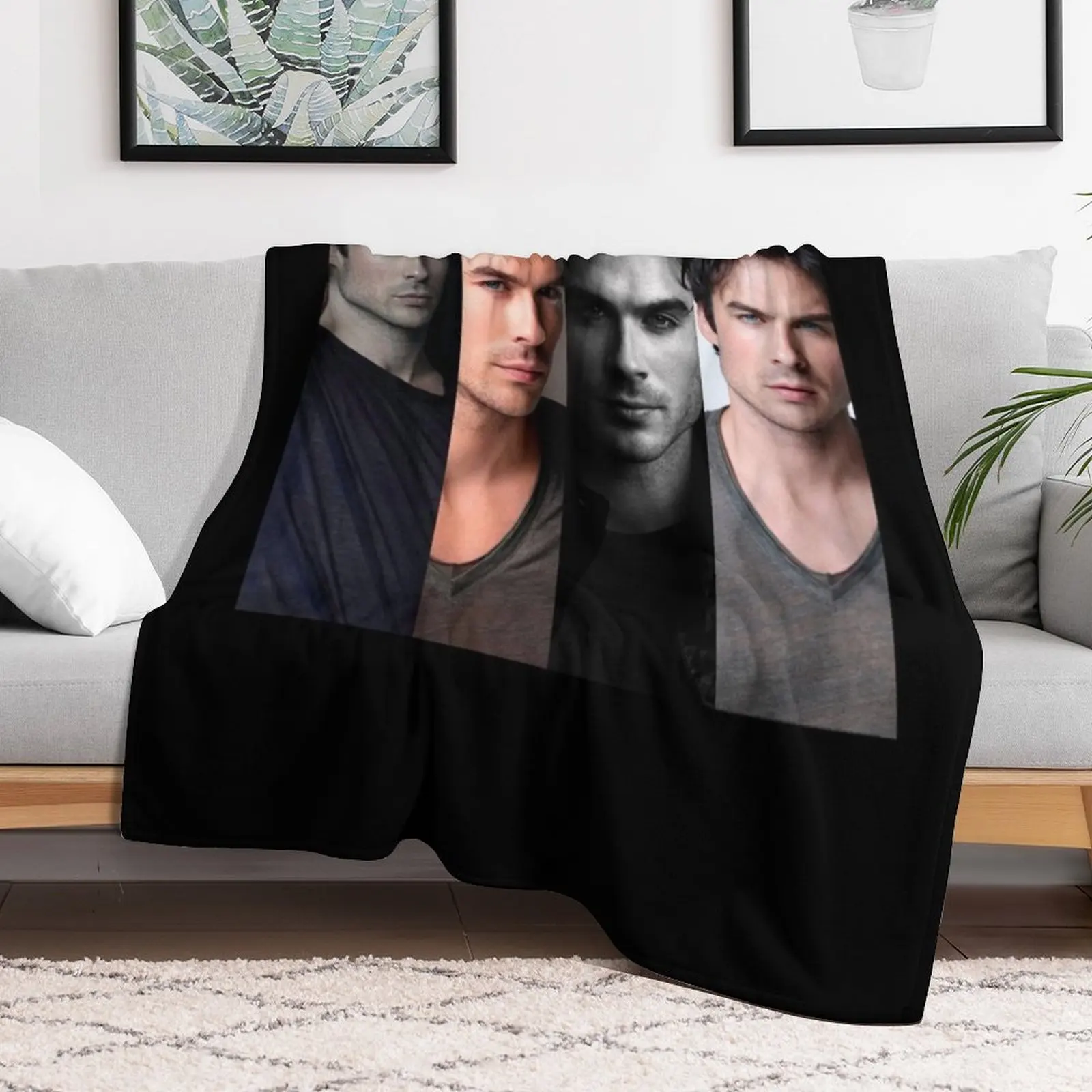 ian somerhalder (4) Throw Blanket