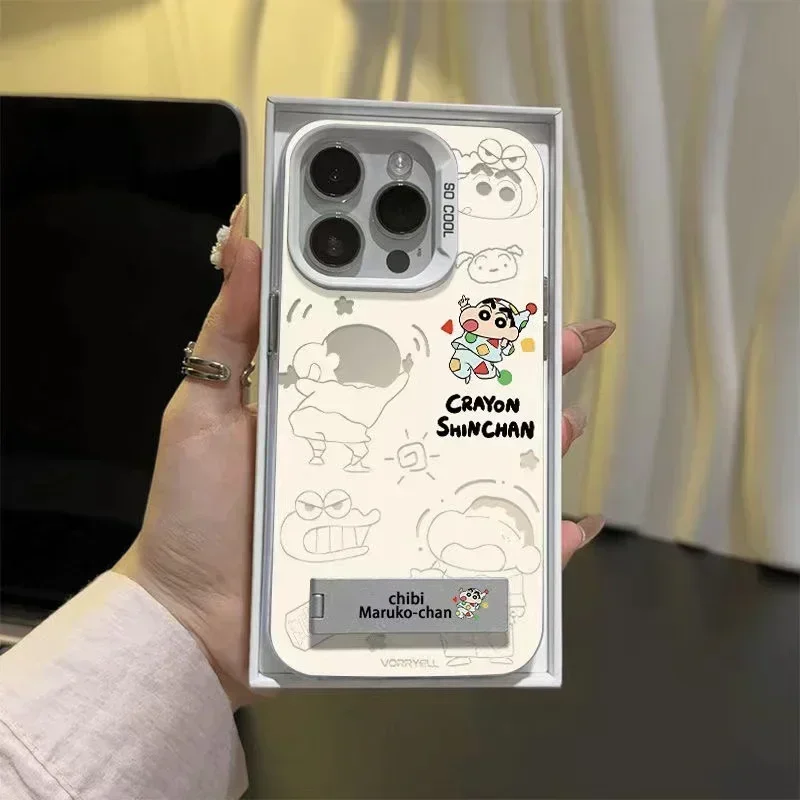 Anime pajamas Noharas Shinnosukes Case for Xiaomi Redmi A1 A3 13C 9C 9T Note 9 10 11 12 13 Pro K60 Ultra 4G 5G Cover with Holder