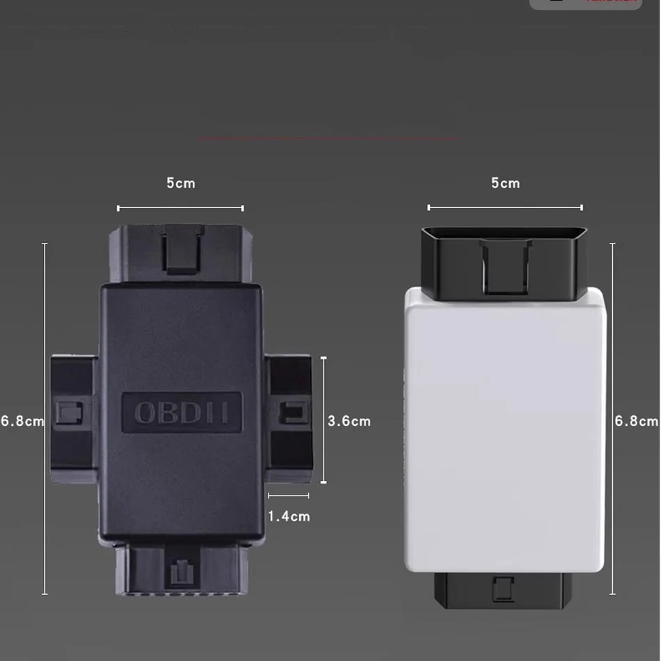 16 Core Full Power 3in1 OBD Plug Scanner Extension Cable OB2 16 Pin Adapter Auto ELM327 Tester Interface Transfer Connector