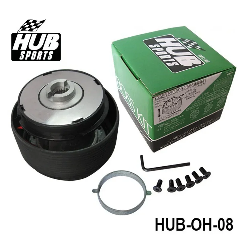 Hub Adapter Boss Kit Aftermarket Steering Wheel For Honda Prelude 88-91/Accord 84-89 Fit 6Bolt 6-Hole Steering Wheel HUB-OH-08