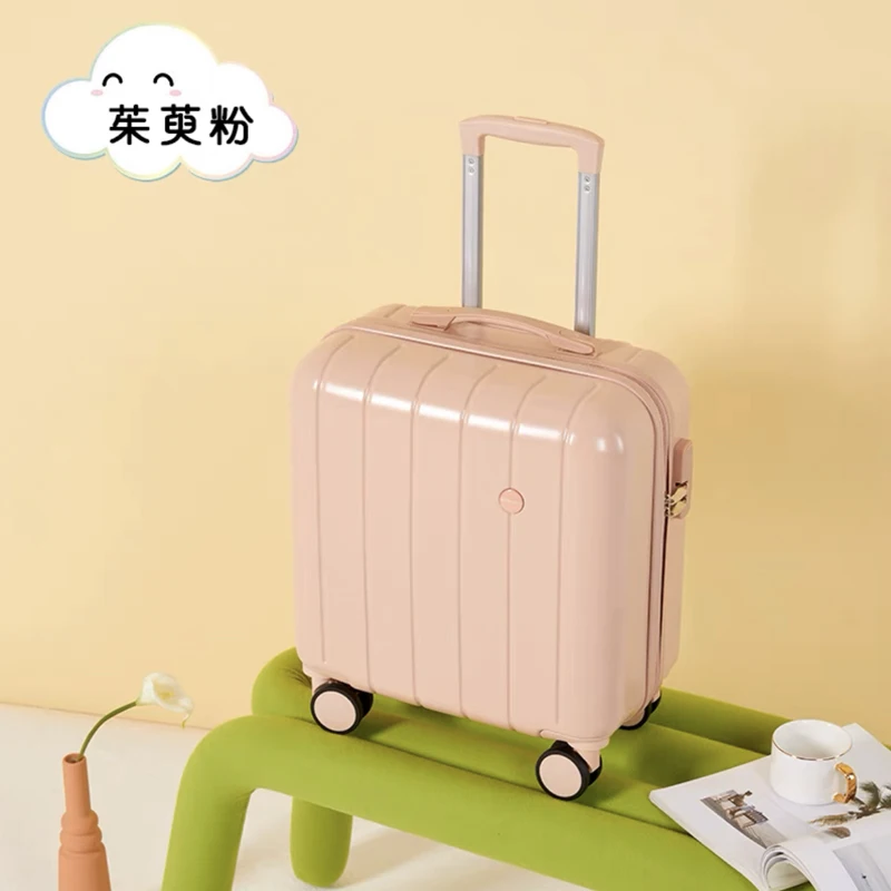 Rolling Bagagem Trolley Case para homens e mulheres, bolsa de viagem, Rolling Box, mala sólida, nova moda, quente, 18 20 Polegada