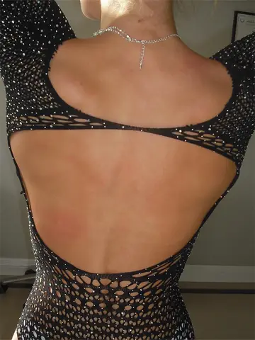 8 best sales चमकदार बॉडीसूट - №6