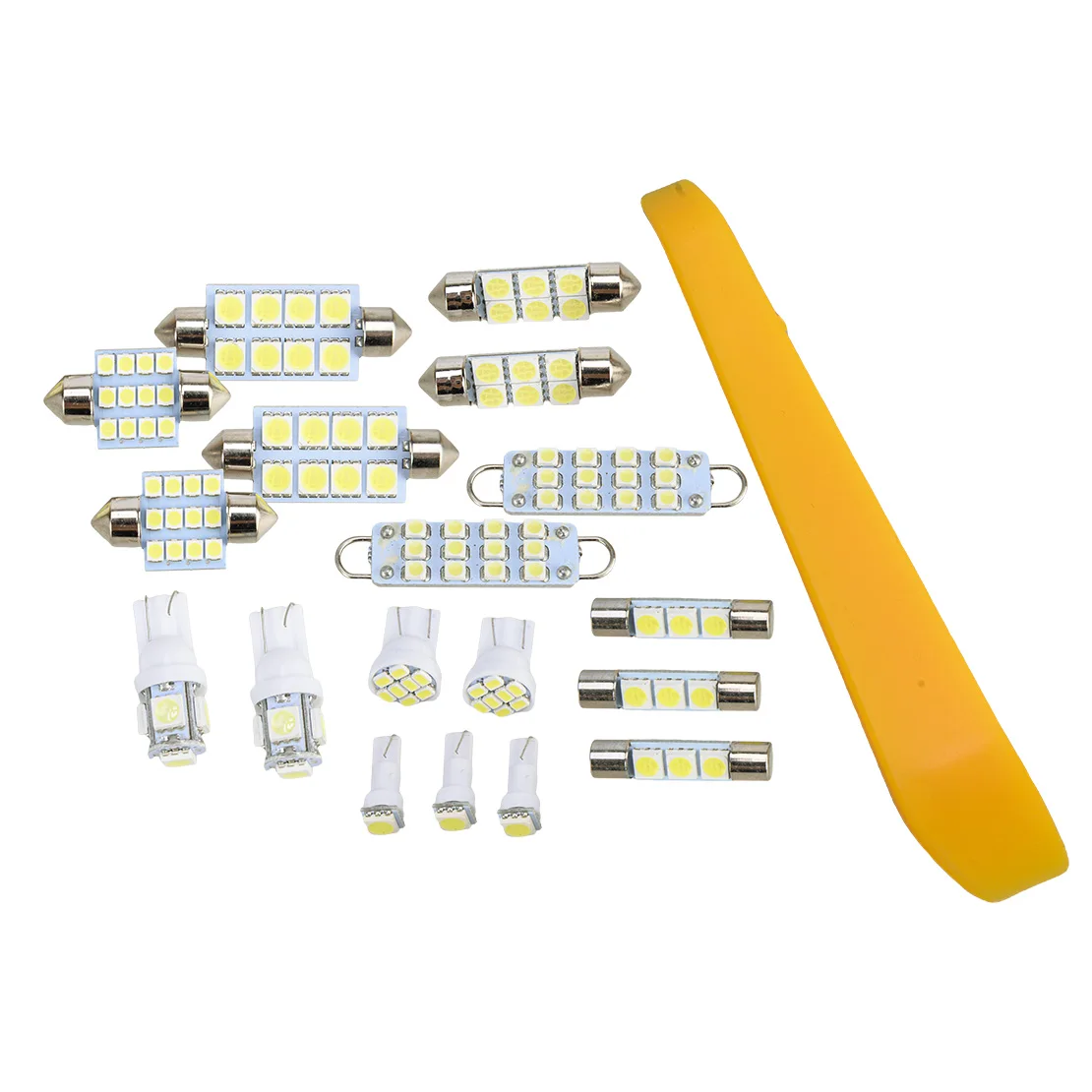 

6000K DC 12V White Interior LED Light Bulb With Installation Tool Kit Fit for Lexus LS400 1995 1996 1997 1998 1999 2000