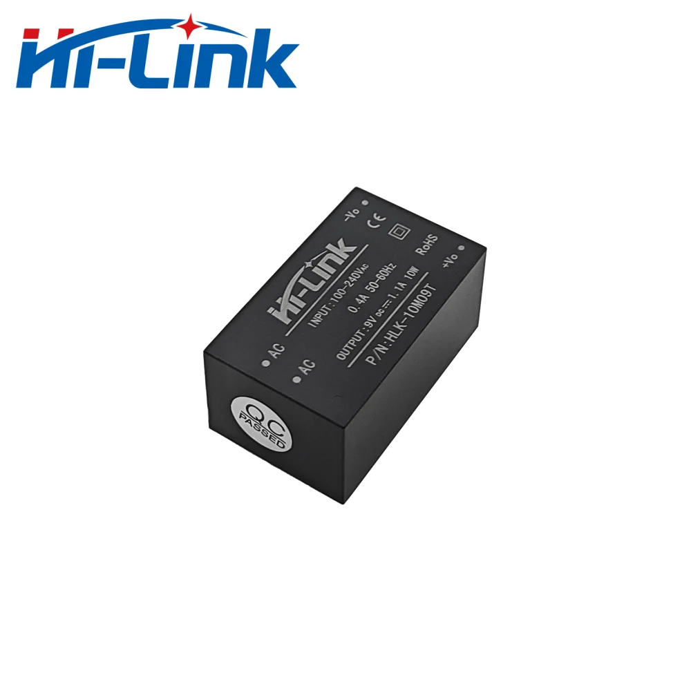 Hilink новый модуль питания переменного и постоянного тока 10 Вт HLK-10M05T HLK-10M12T 5 В выход AC DC понижающий преобразователь мощности изоляция меньший размер