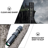 10-300x40 Metal Monocular Telescope 40mm Lens Rotation Design Clear Vision Hiking Bird Watching Hunting Gifts
