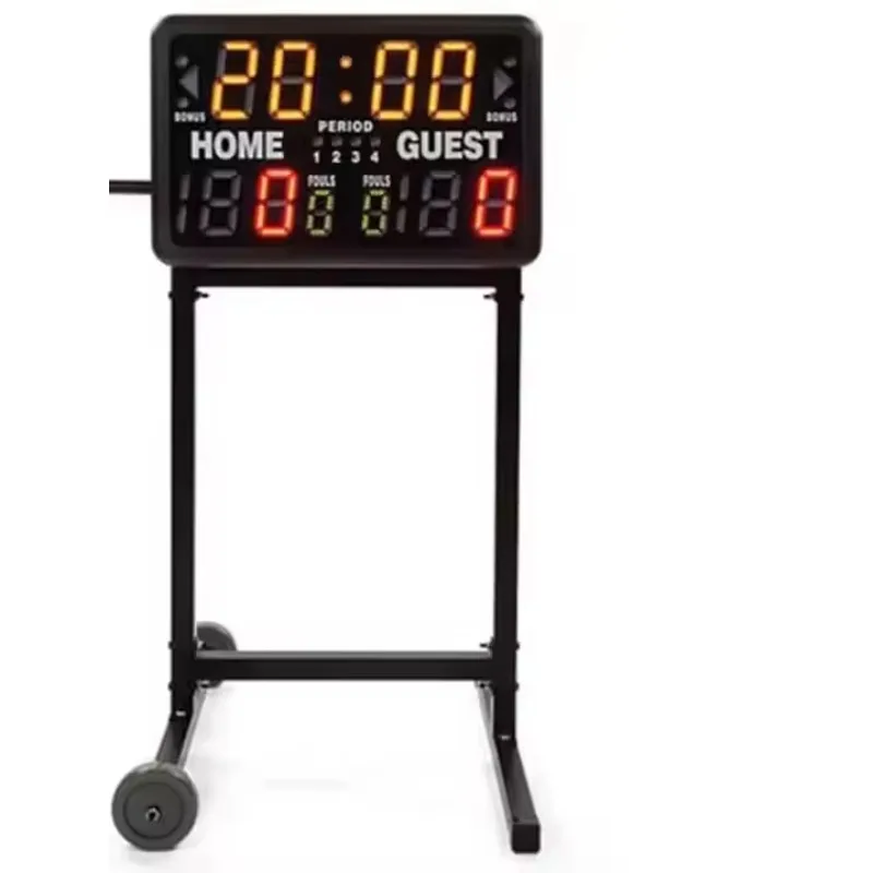 2026 New 12-Digit Electronic Scoreboard for Basketball Games Daily Training and Competition Score Counter for Ball Sports view 4