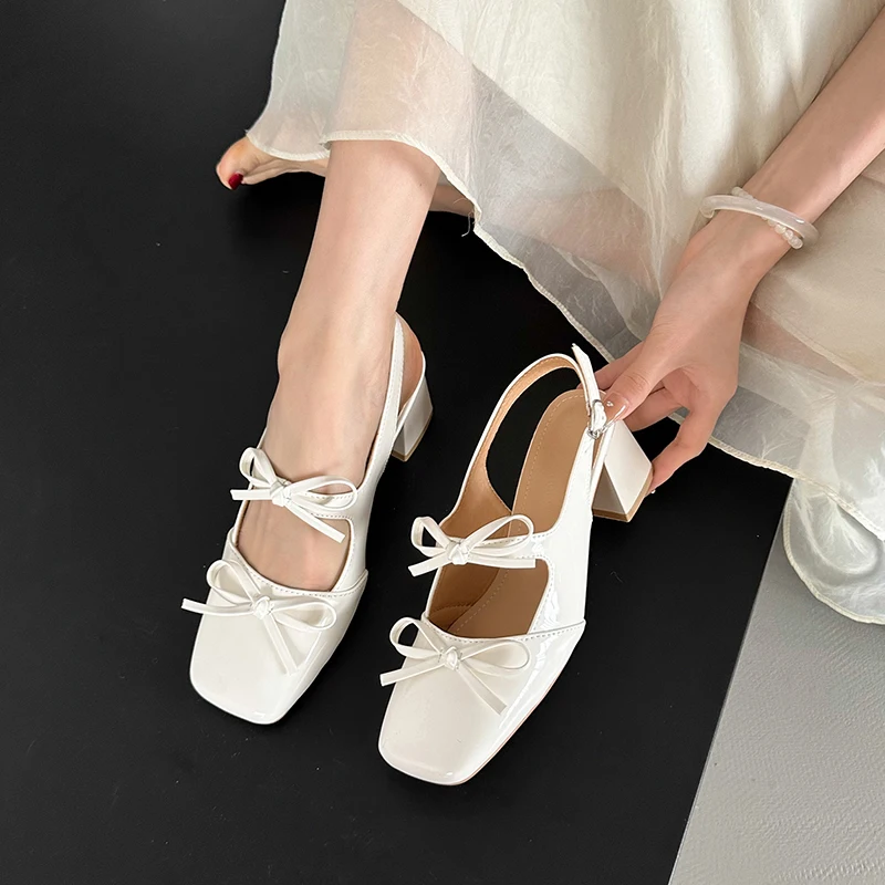 

2024 Women's Shoes Summer Simple Solid Color Fashion Buckle Designer Sandals for Women Outdoor Banquet Party Ladies High Heels