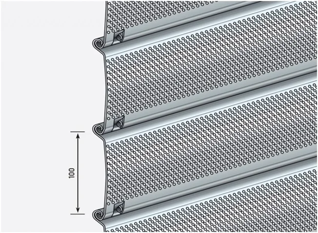 Customization Hot Sale Automatic Steel Rolling Shutter Door Gate Modern Design With Anti-theft Feature For Exterior Application
