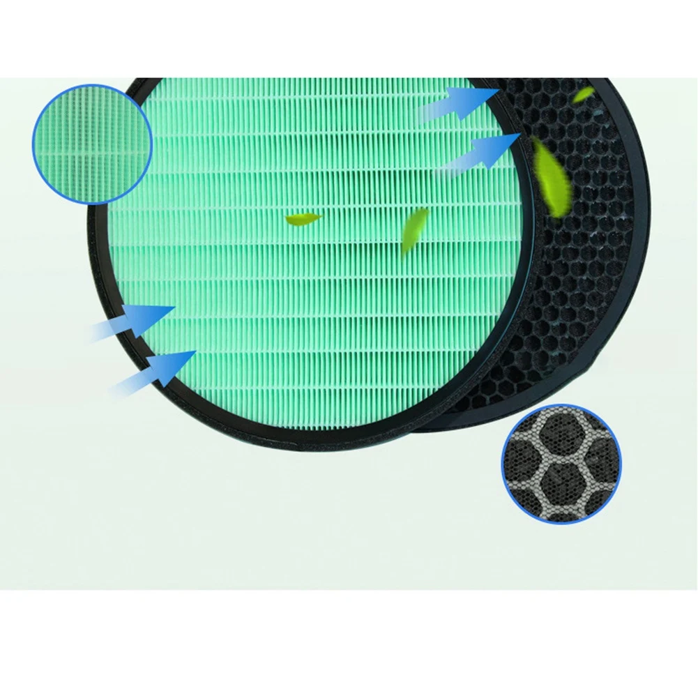 공기 청정기 필터, AS40GVGL2 AS120VAS LA-V119SS 청정기 교체 액세서리, 헤파 활성탄 필터